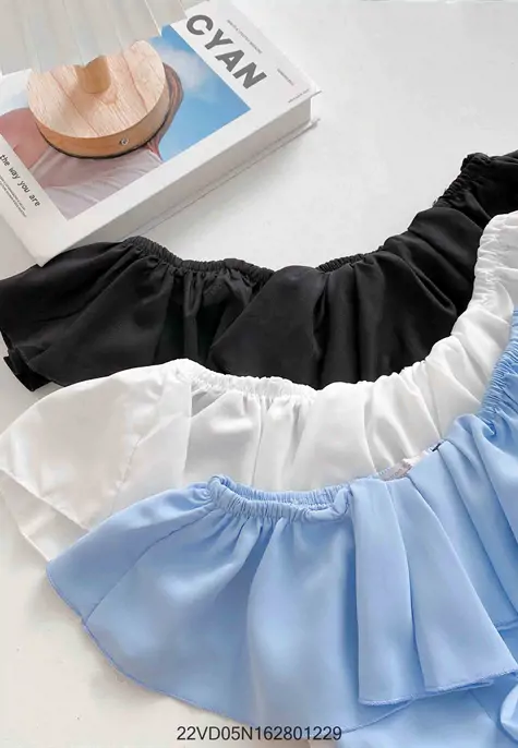 Váy trắng trễ vai bánh bèo công chúa chất đẹp V241 SUTANO - Chân váy |  ThờiTrangNữ.vn
