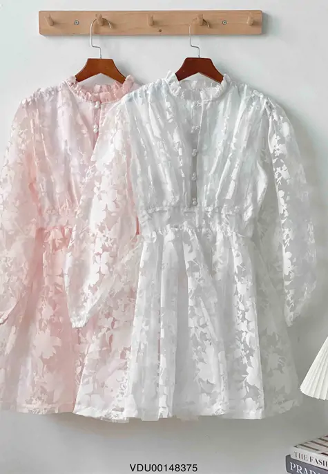 Mua Váy trễ vai V10 - Váy tiểu thư màu trắng bánh bèo công chúa style  ullzang dành cho nữ - Yeep