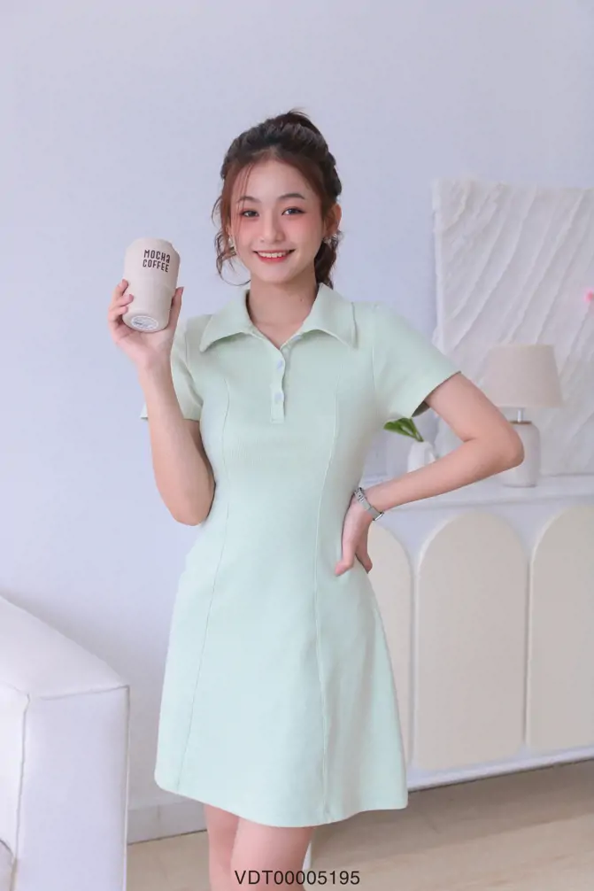 ORDER) Váy Polo dáng dài tiểu thư | Shopee Việt Nam