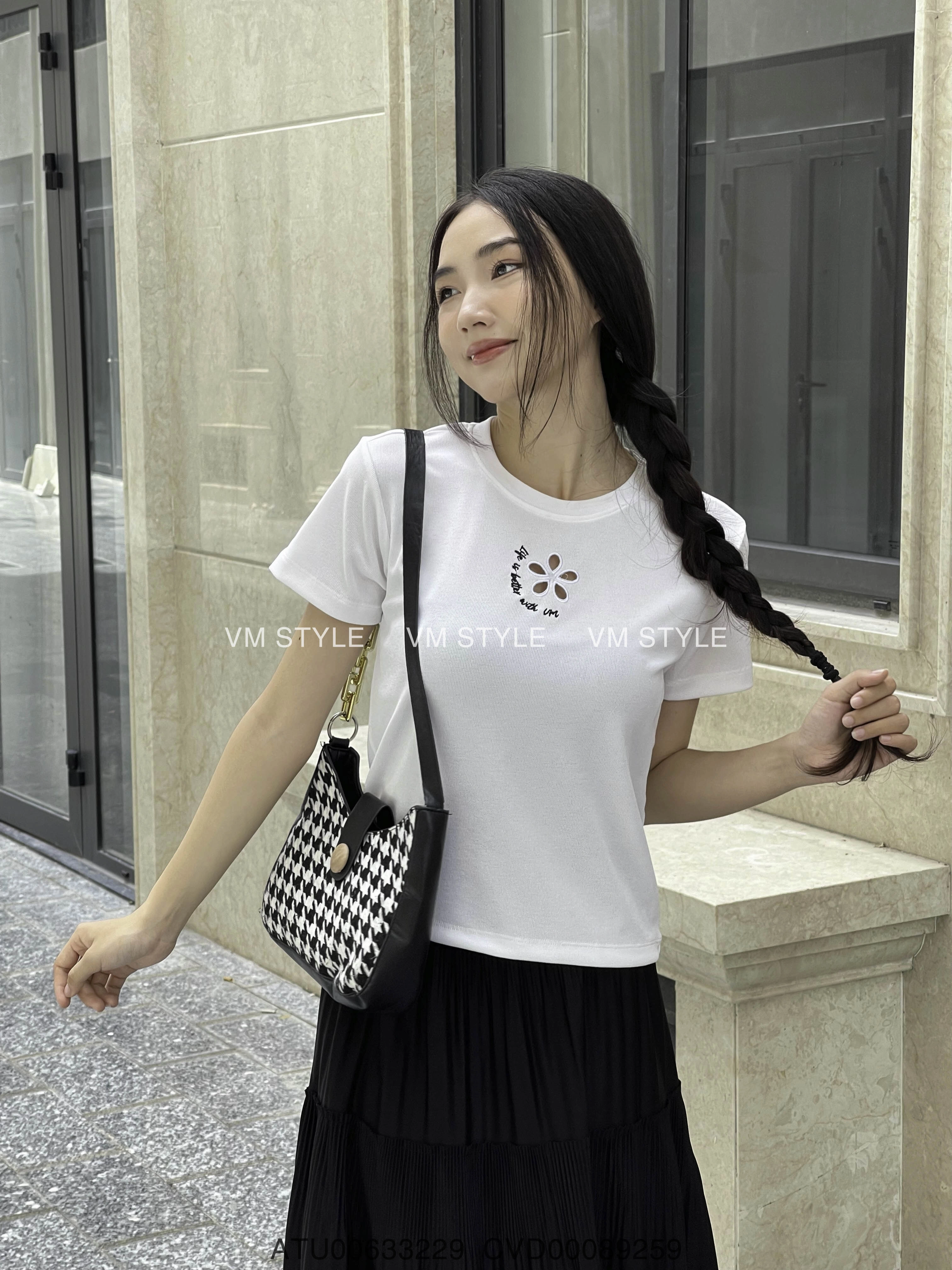 Chân váy jean dáng dài CV05-30 | Thời trang công sở K&K Fashion