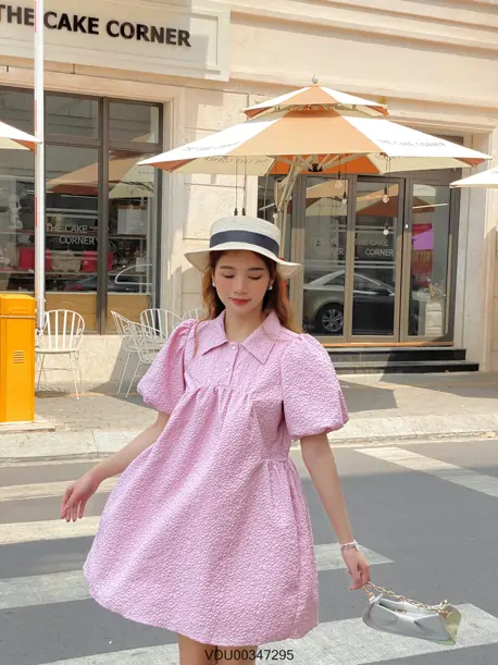 Váy babydoll trắng dáng dài, tay dài công chúa bánh bèo | Shopee Việt Nam